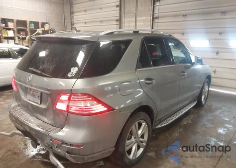 2014 Mercedes-Benz Ml 350 4Matic из США, поврежденный, VIN 4JGDA5HB7EA346593